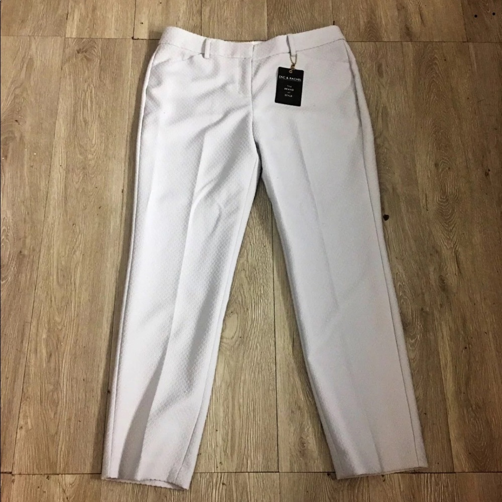 Flattering Ankle Length Grey Dress Pants